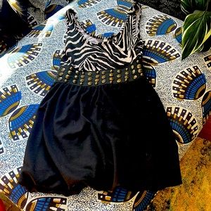 Short, fun, unique dress!